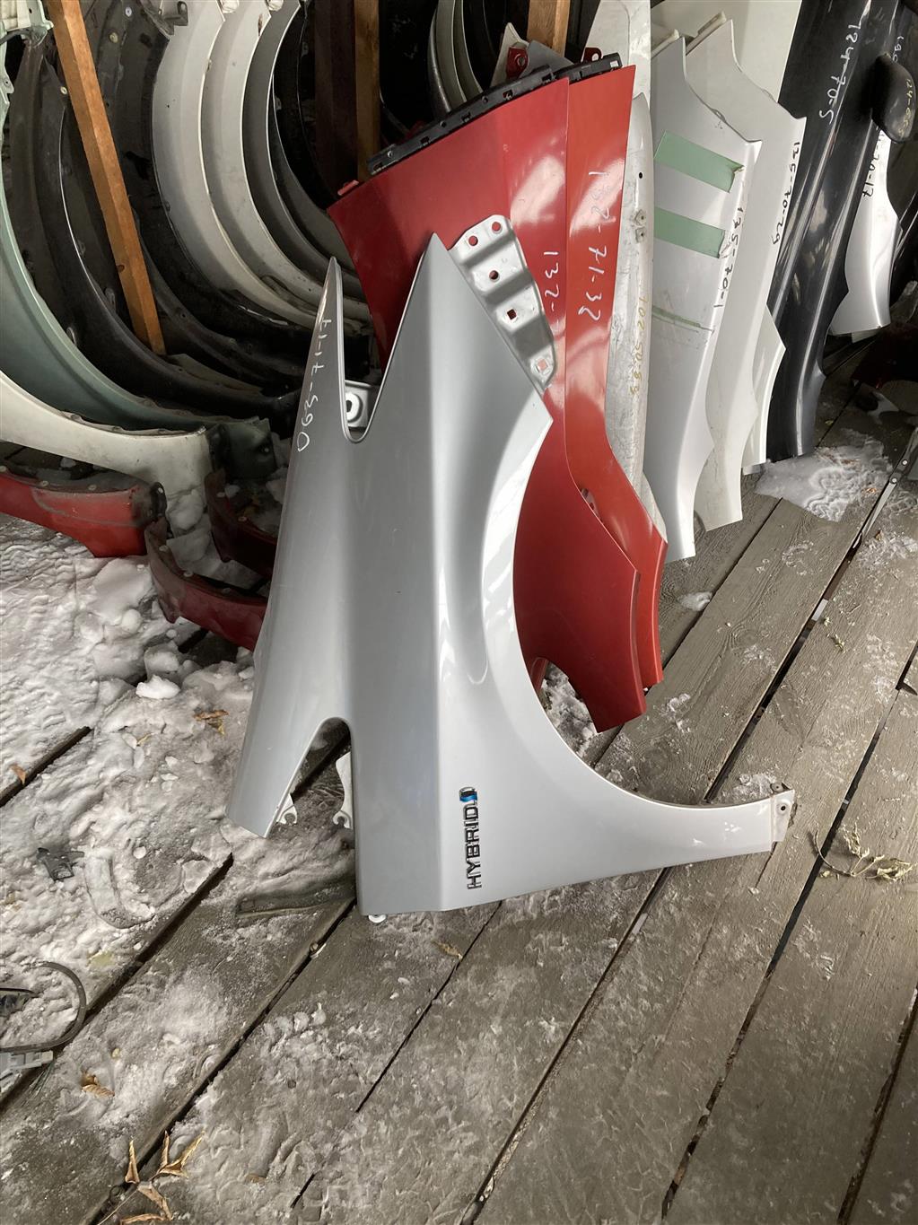 TOYOTA PRIUS ZVW30 для Крыло переднее правое