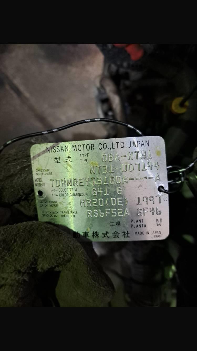 NISSAN X-TRAIL T31 для МКПП
