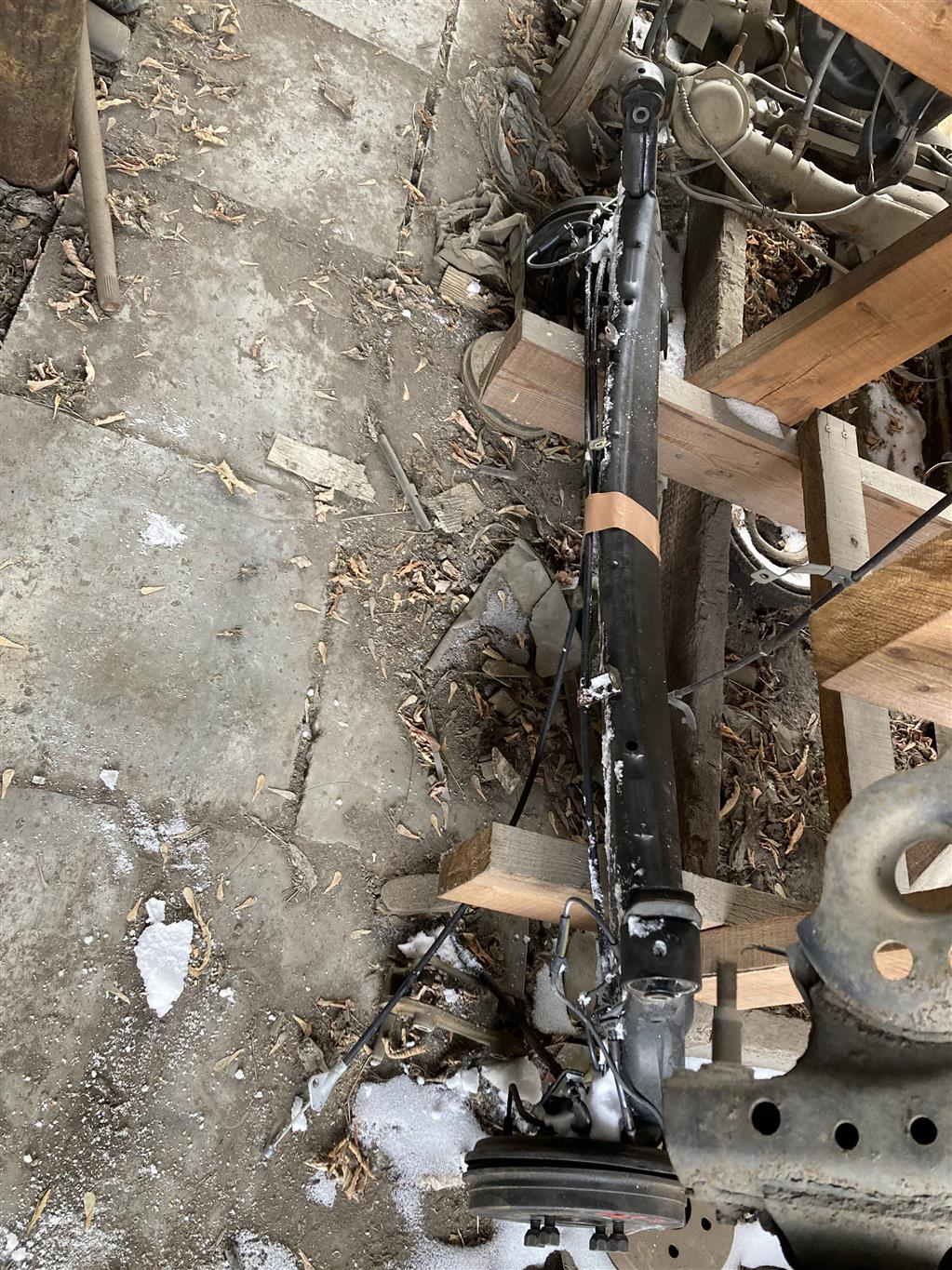 TOYOTA FUNCARGO NCP20/NCP21/NCP25 для Балка задняя в сборе