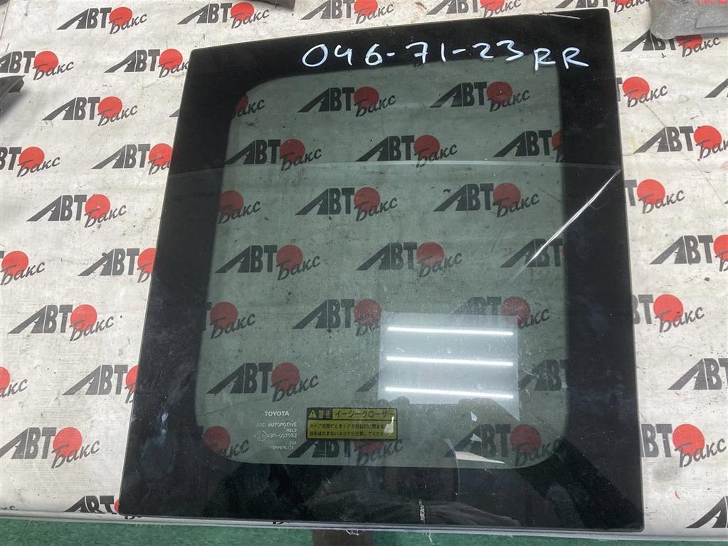 TOYOTA SIENTA NCP81G/NCP85G  для Стекло боковое заднее правое