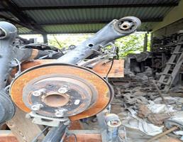 Балка задняя в сборе для NISSAN LEAF AZE0  запчасти бу