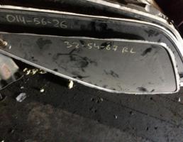 Стекло боковое заднее левое для TOYOTA MARK II BLIT JZX110W/GX110W/GX115W/JZX115W  запчасти бу