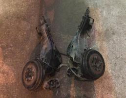 Ступица задняя левая для NISSAN AD ZNY12  запчасти бу