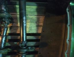 Карданный вал задний в сборе для SUBARU LEGACY BPE  запчасти бу