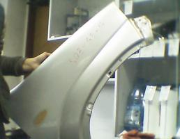 Крыло переднее правое для SUZUKI KEI HN11S//HN12S/HN21S/HN22S  запчасти бу