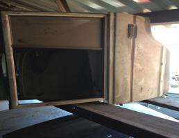 Дверь задняя левая для MITSUBISHI PAJERO S11A  запчасти бу